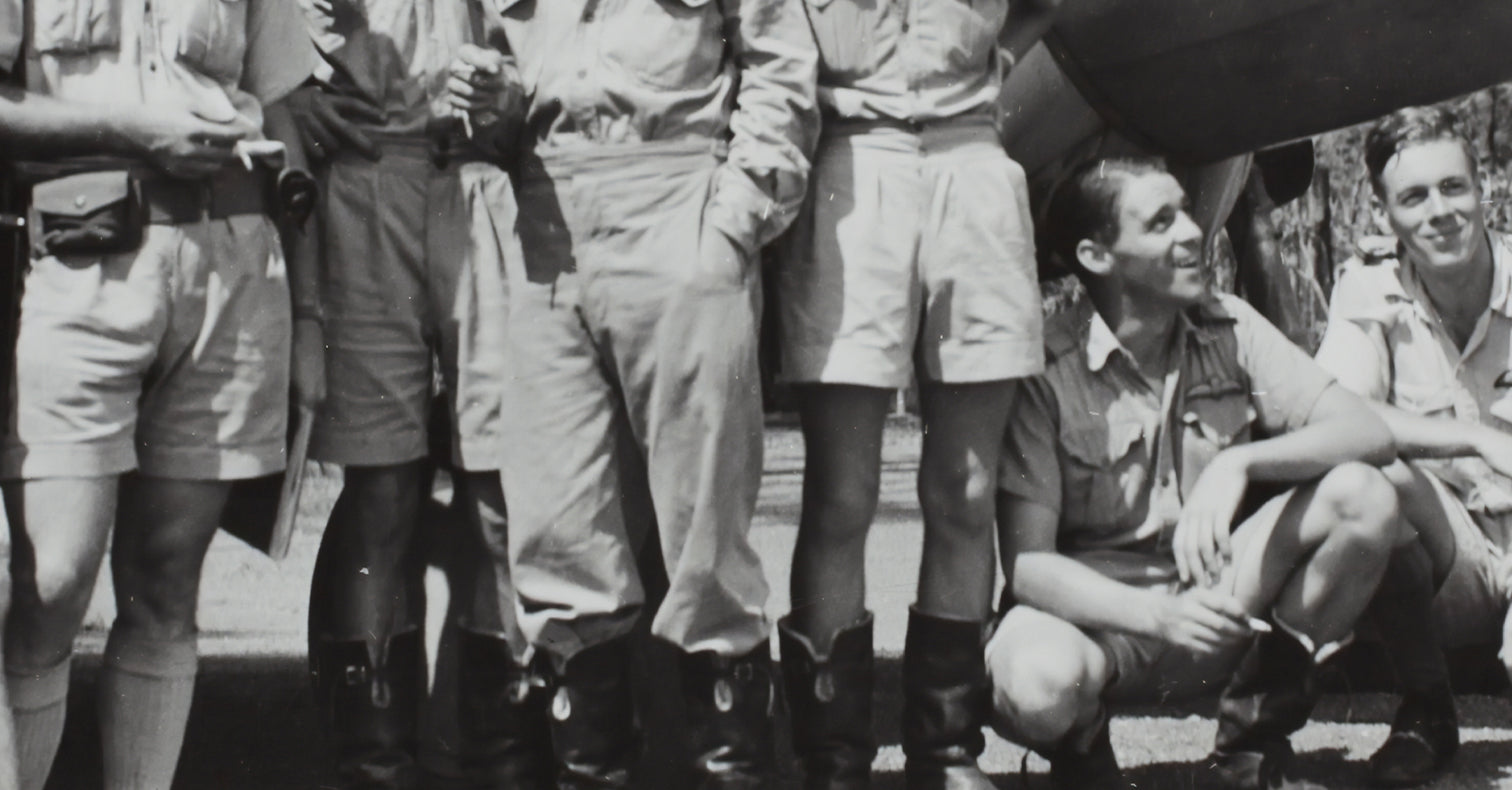 GROUP OF PEOPLE WEARING SHORTS