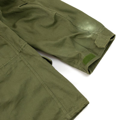 Vintage USMC Vietnam Era M-65 Cotton Sateen Field Jacket 0G-107 Green - M Cuffs