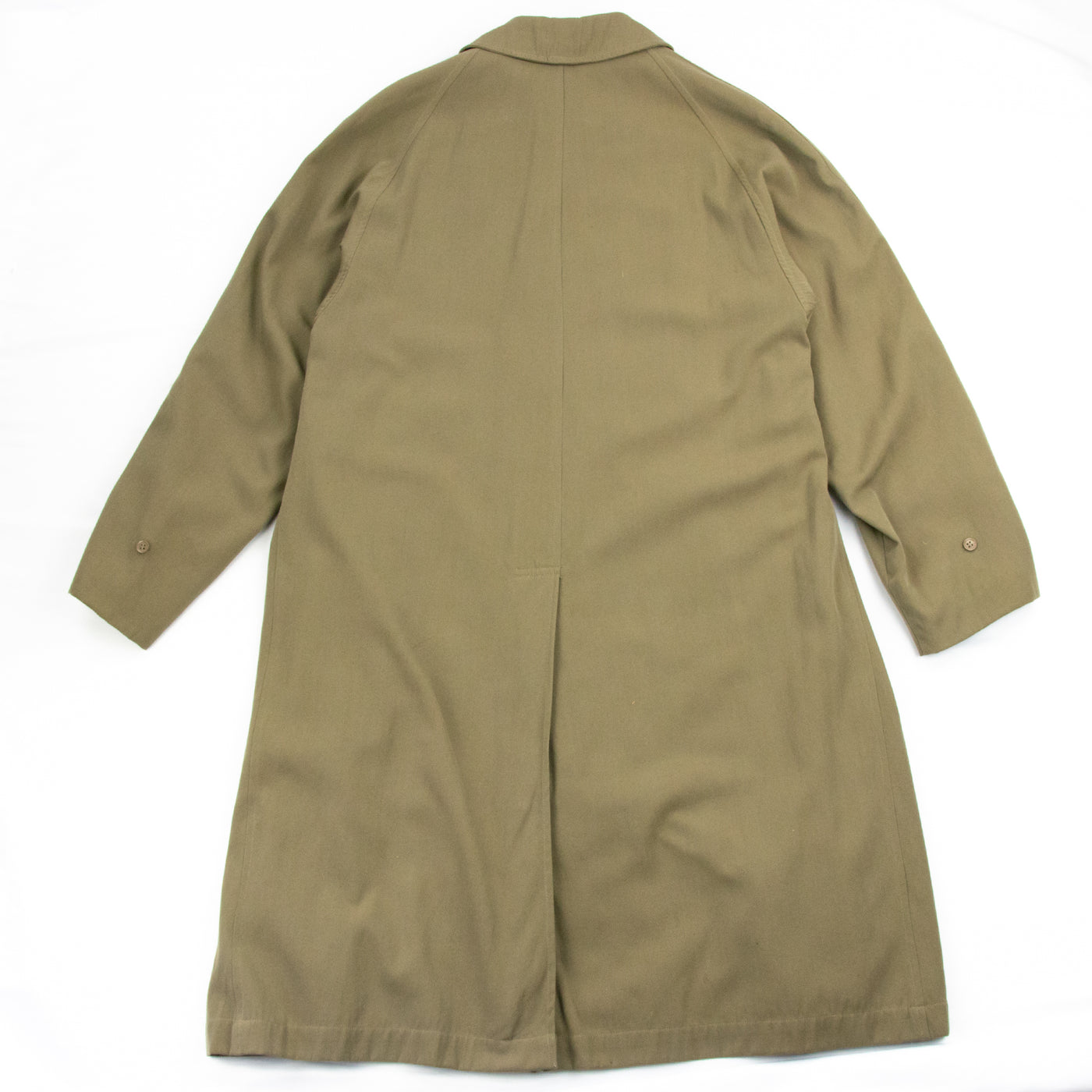 Vintage 1960s British Military Raincoat - L / XL Back