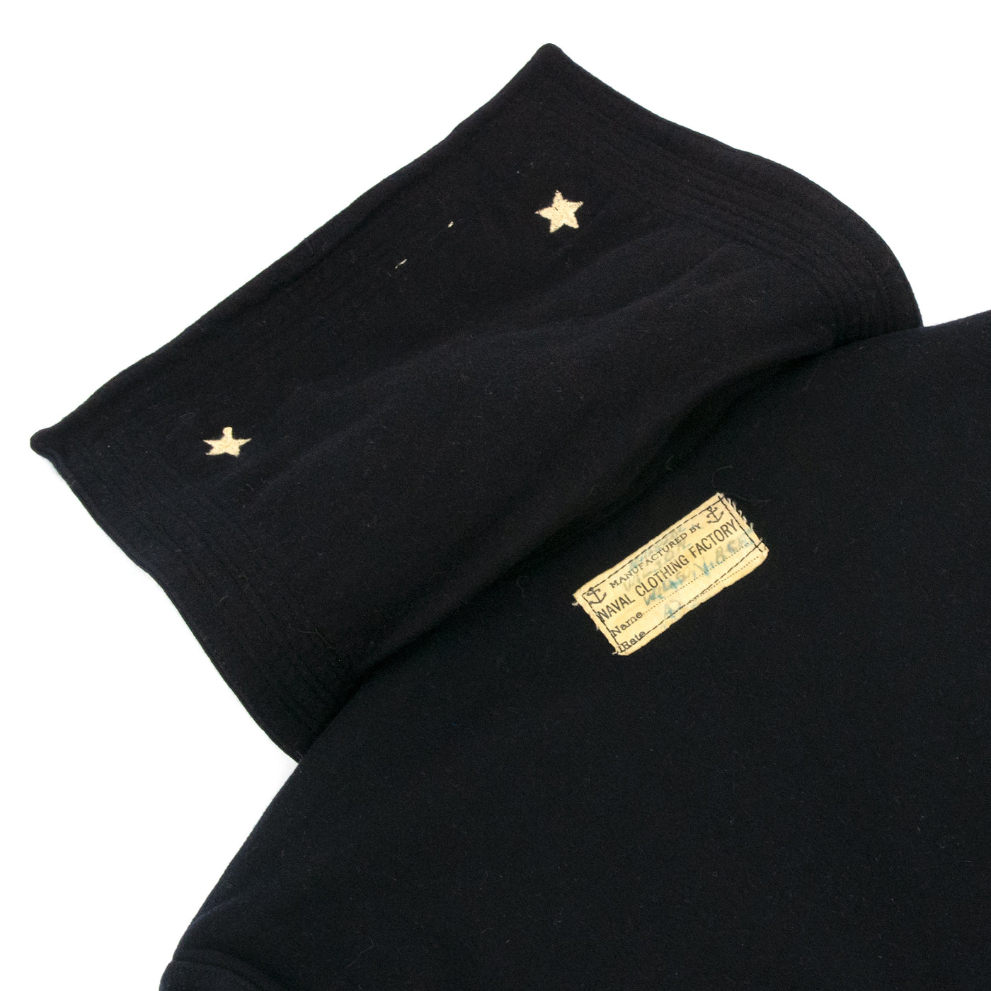 Vintage 1940s WW2 Era US Navy Cracker Jack Military Wool Shirt - XS Tag
