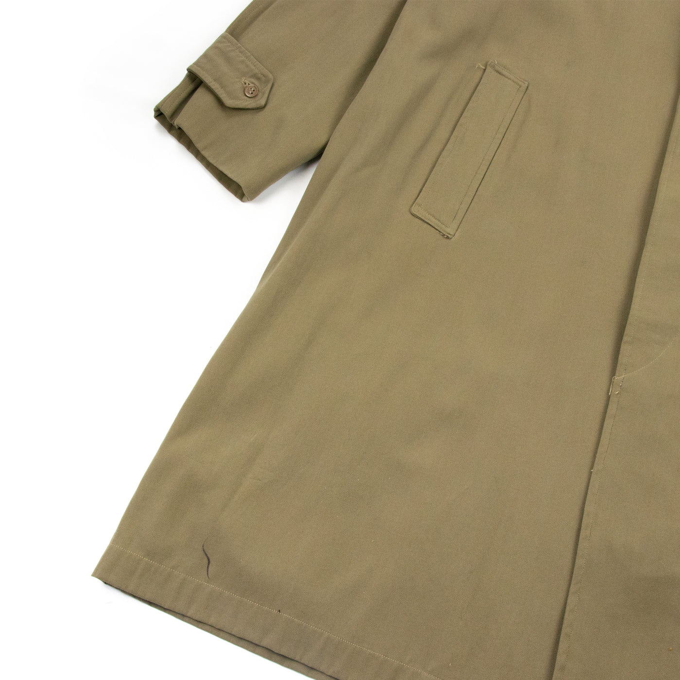 Vintage 1960s British Military Raincoat - L / XL Hem