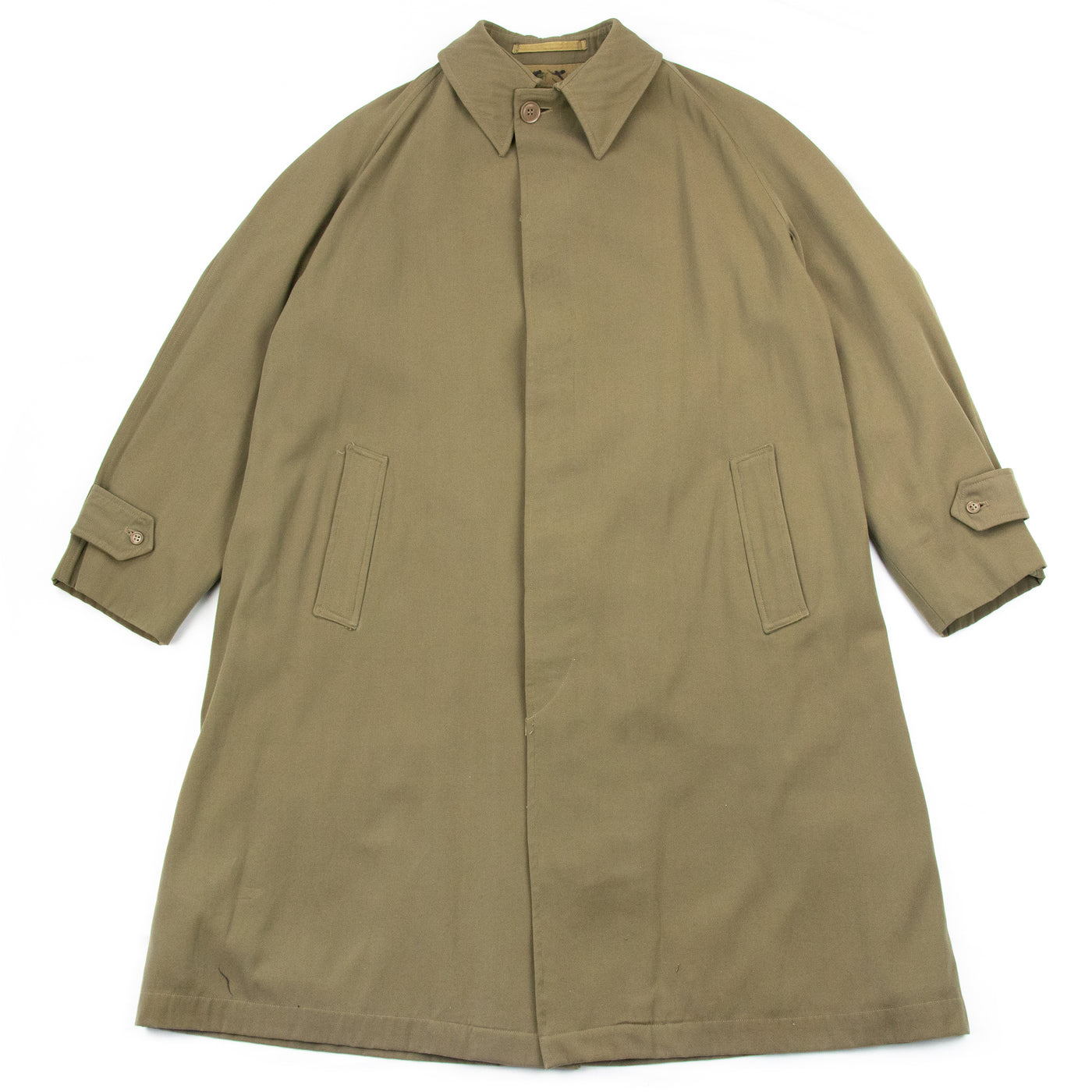 Vintage 1960s British Military Raincoat - L / XL Front