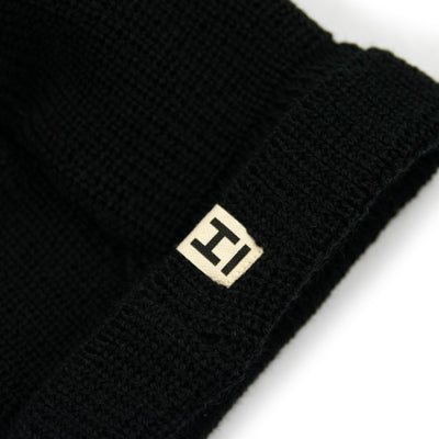 Heimat Wool Deck Hat Schwarz Black Detail