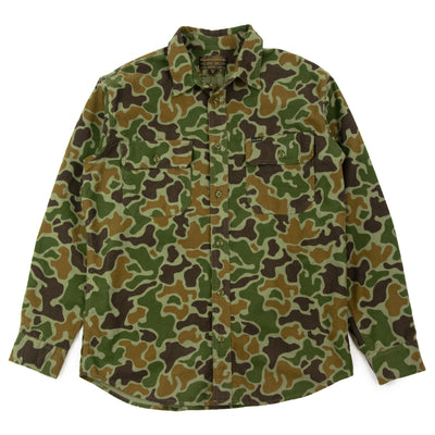 Filson 7oz  Field Flannel Shirt Frog Camo Front