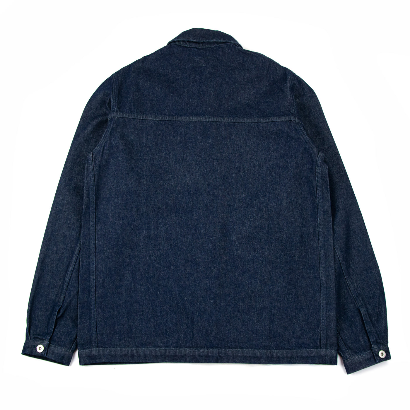 Stan Ray Coverall Jacket Unlined Raw Denim Back