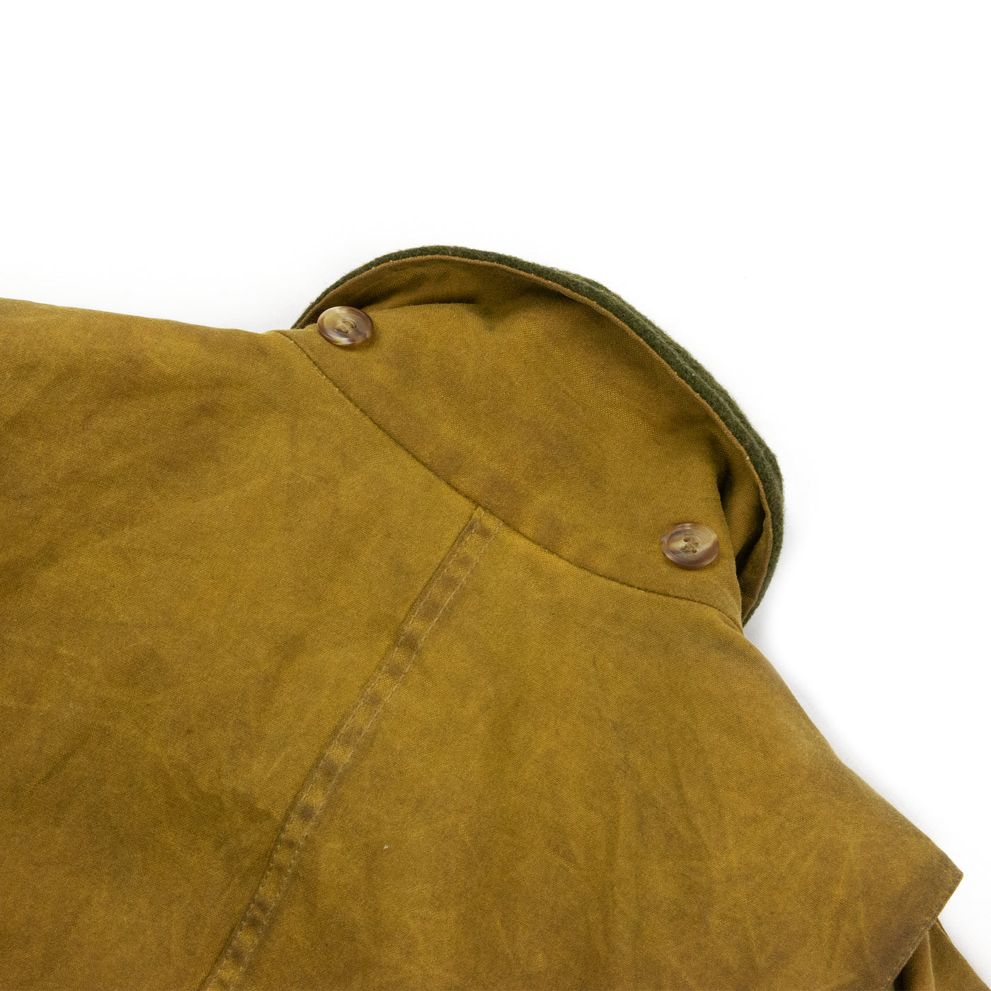 2010s Filson Distressed Tin Cloth Short Cruiser Jacket - L Collar