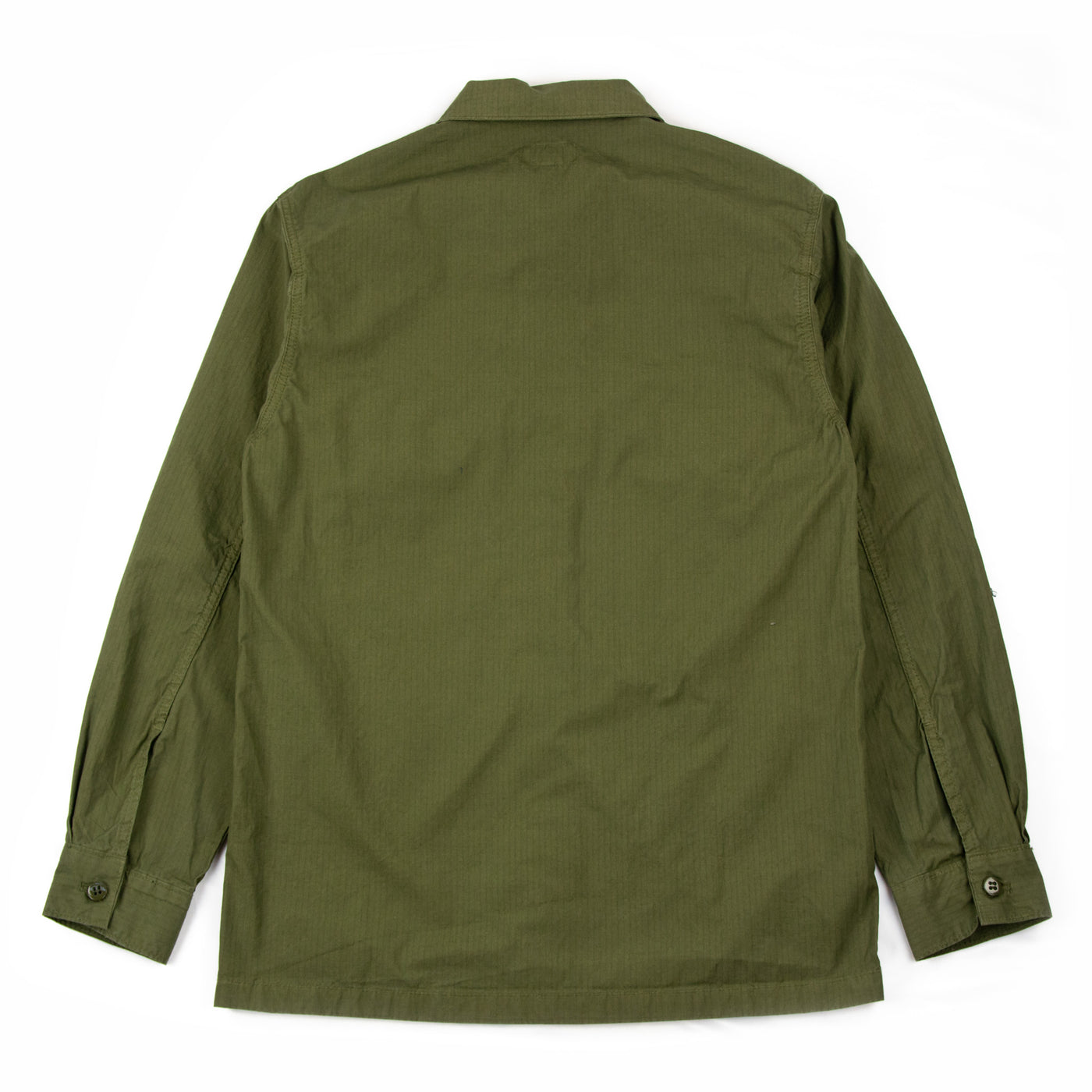 Stan Ray Cotton Ripstop CPO Style Shirt Olive Back