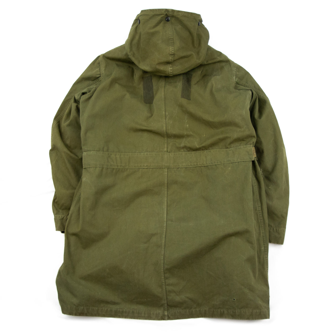 Vintage 1Vintage 1950s US Army Air Force M-47 Military Parka with Detachable Pile Liner - M - Back