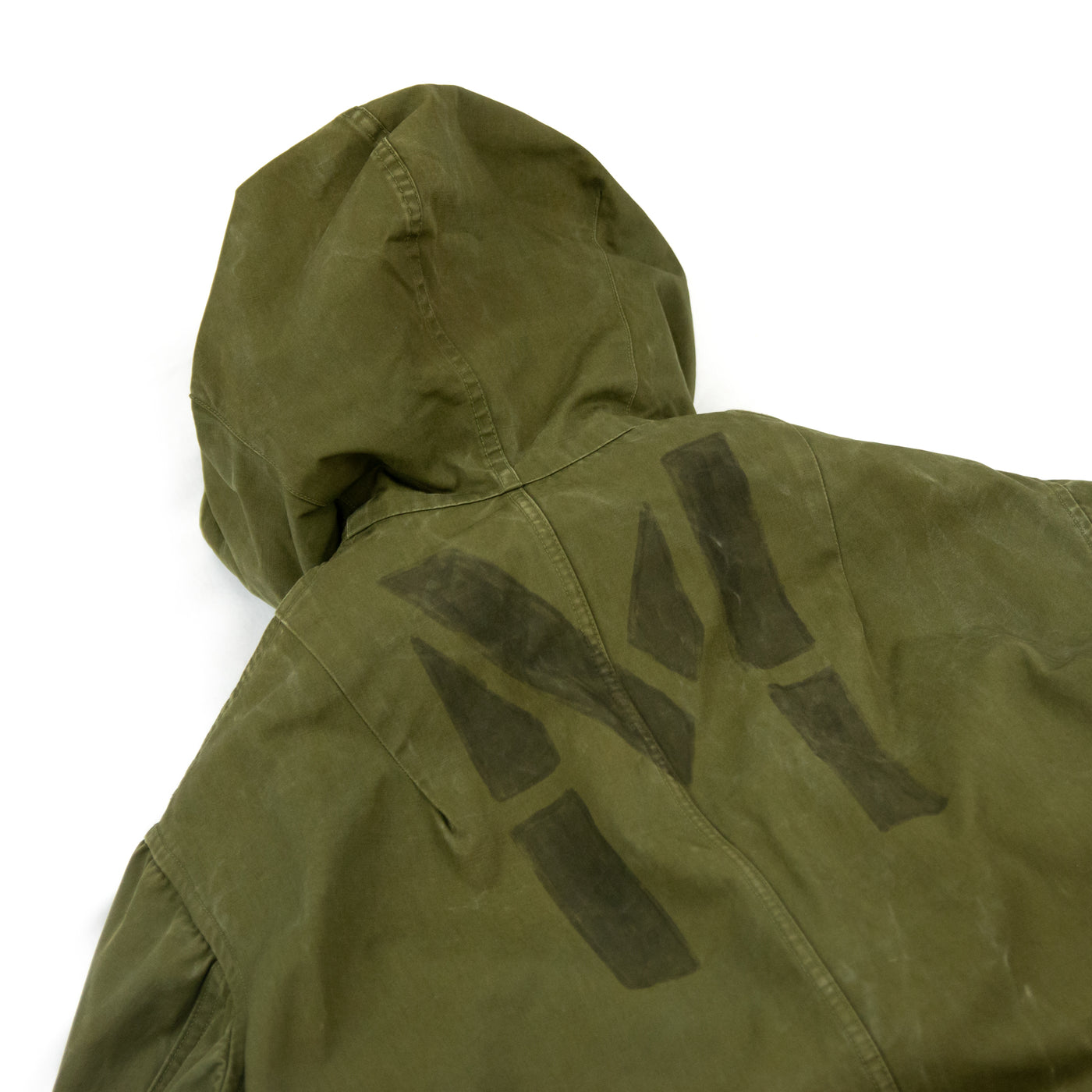 Vintage 1950s US Army Air Force M-47 Military Parka with Detachable Pile Liner - M - Stencil