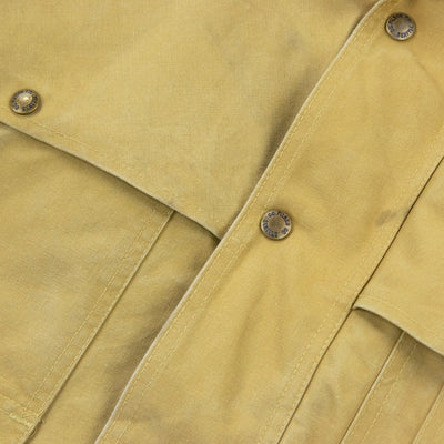 Vintage Filson Caped Canvas Cruiser Wool Lined Workwear Jacket Beige - L / XL Buttons
