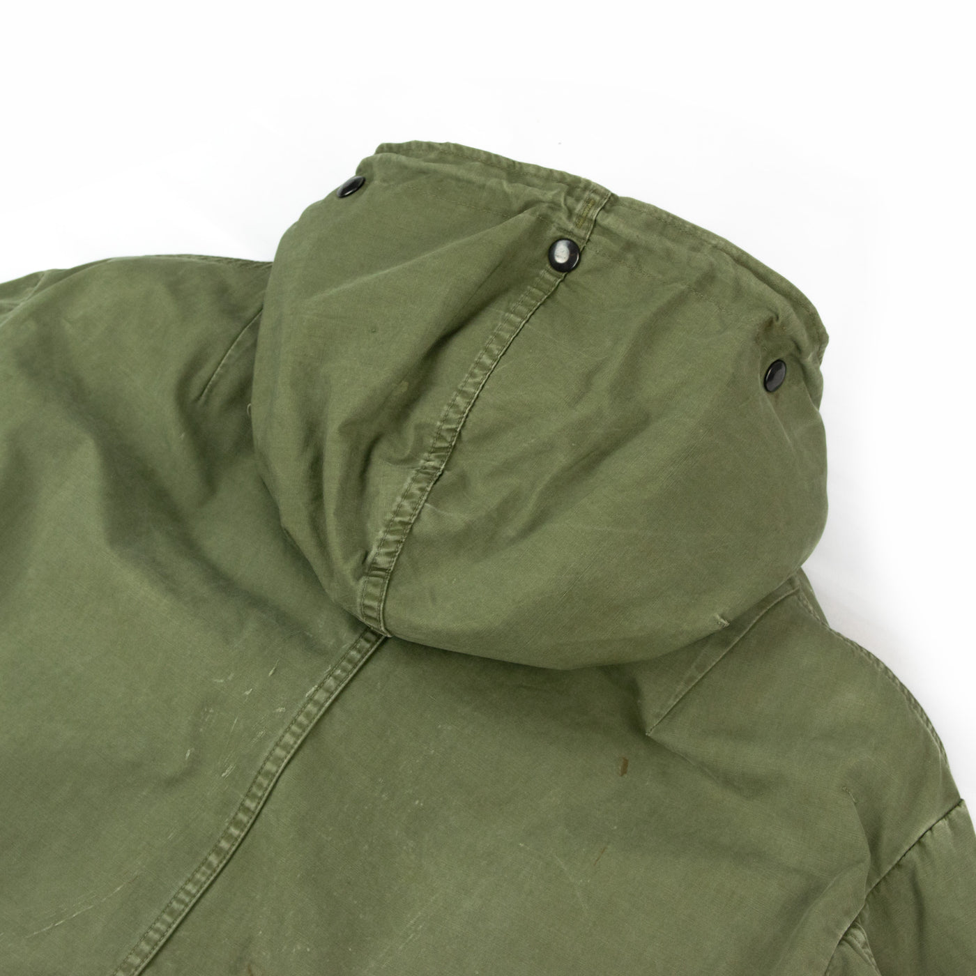 Vintage 1950s US Army Air Force M-47 Military Parka with Detachable Pile Liner - M Hood
