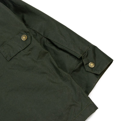 Barbour 4 pocket Utility Wax Cotton Jacket Archive Olive Cuff
