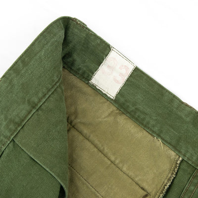 Vintage 1950s French Army M47 Military Cargo Trousers - 31 Tag