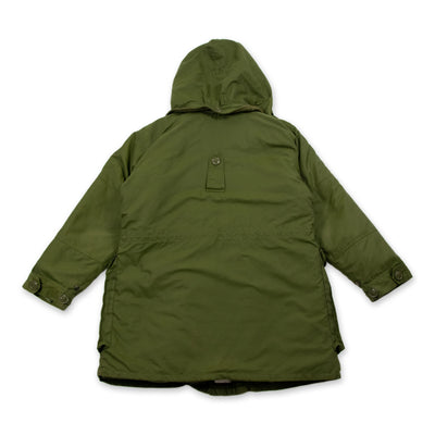 Canadian Army Arctic Winter Parka Heavy Duty Jacket Olive Green L Regular BACK