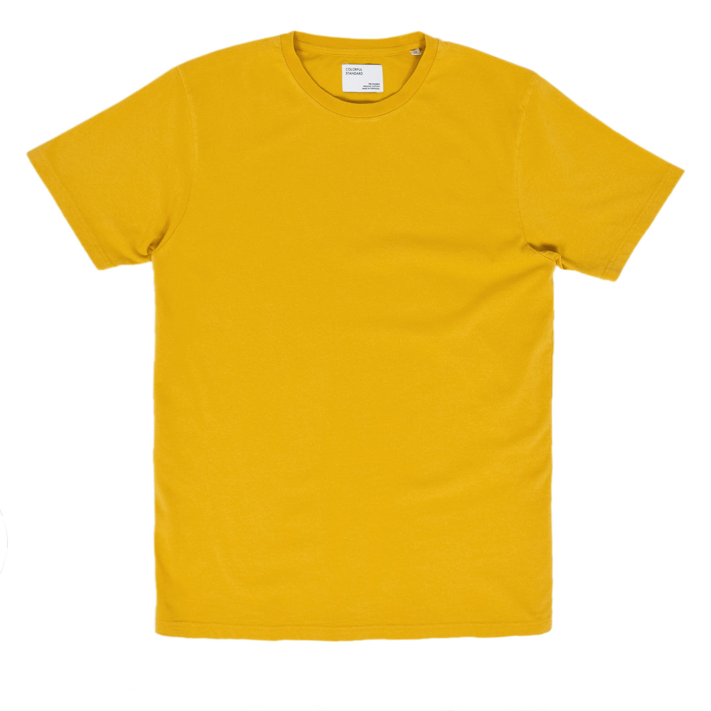 Colorful Standard Organic Cotton Tee Burned Yellow front