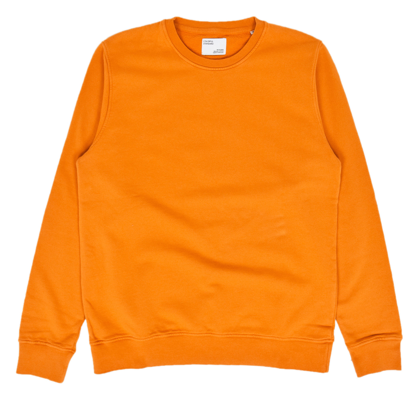 Colorful Standard Crew Sweat Organic Cotton Burned Orange front