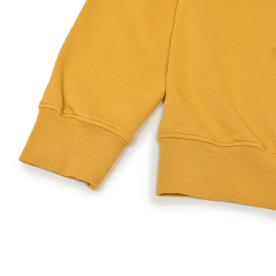 Colorful Standard Classic Organic Cotton Crew Sweat Burned Yellow cuff