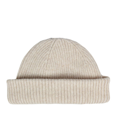 Colorful Standard Classic Organic Cotton Beanie Ivory White DOUBLE ROLL