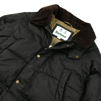 Barbour SL Noda Quilted Wax Beadle Collar