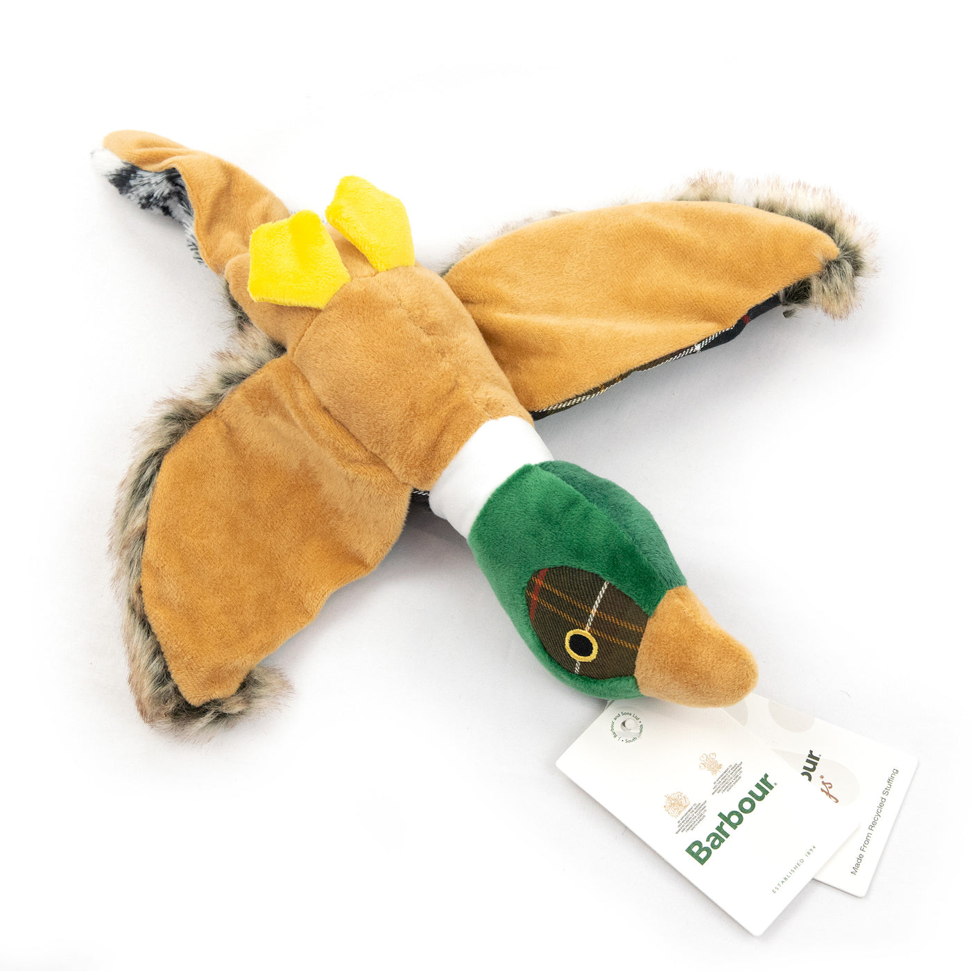 Barbour Pheasant Dog Toy  FULL TOY