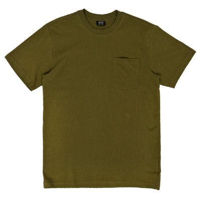 Filson Short Sleeve Outfitter One Pocket T-Shirt Olive Drab FRONT
