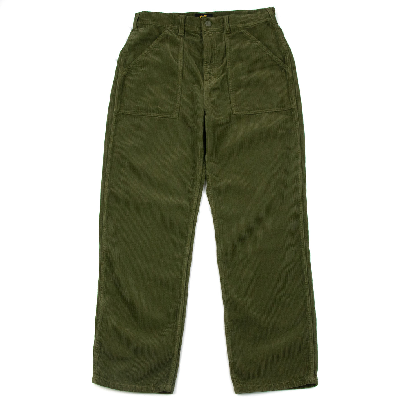 Stan Ray Fat Pant Olive Cord Front