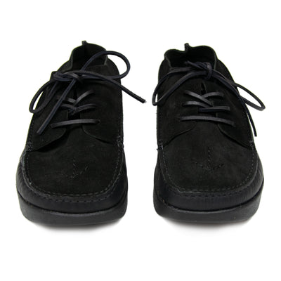  Yogi X Nigel Cabourn Finn II Leather Shoe Black FRONT