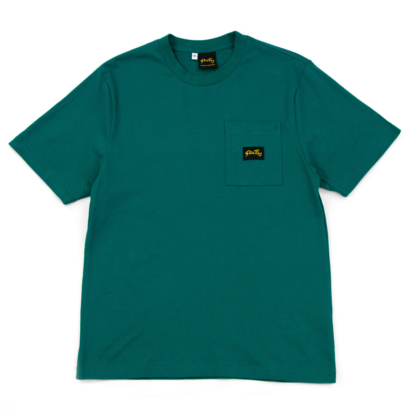 Stan Ray Patch One Pocket T-Shirt Agave FRONT 
