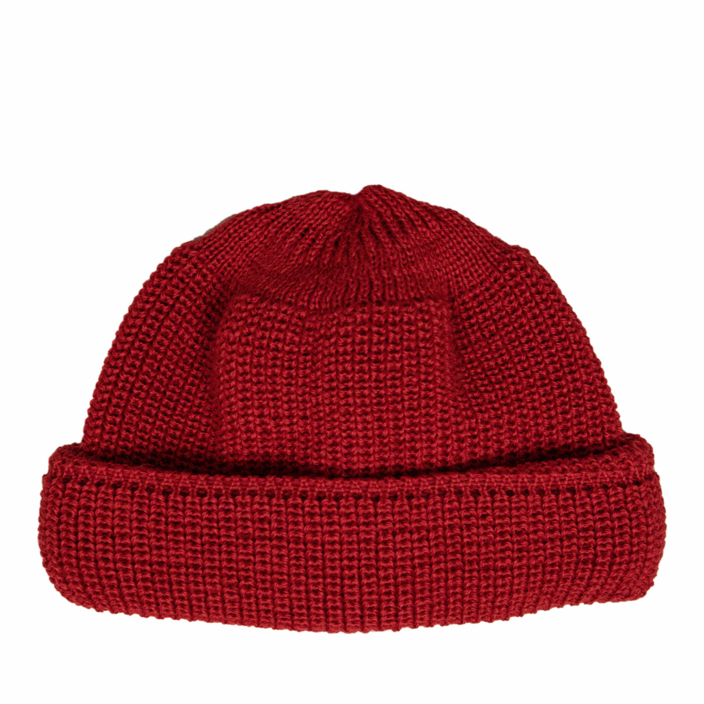  Heimat Wool Deck Hat Safety Red front