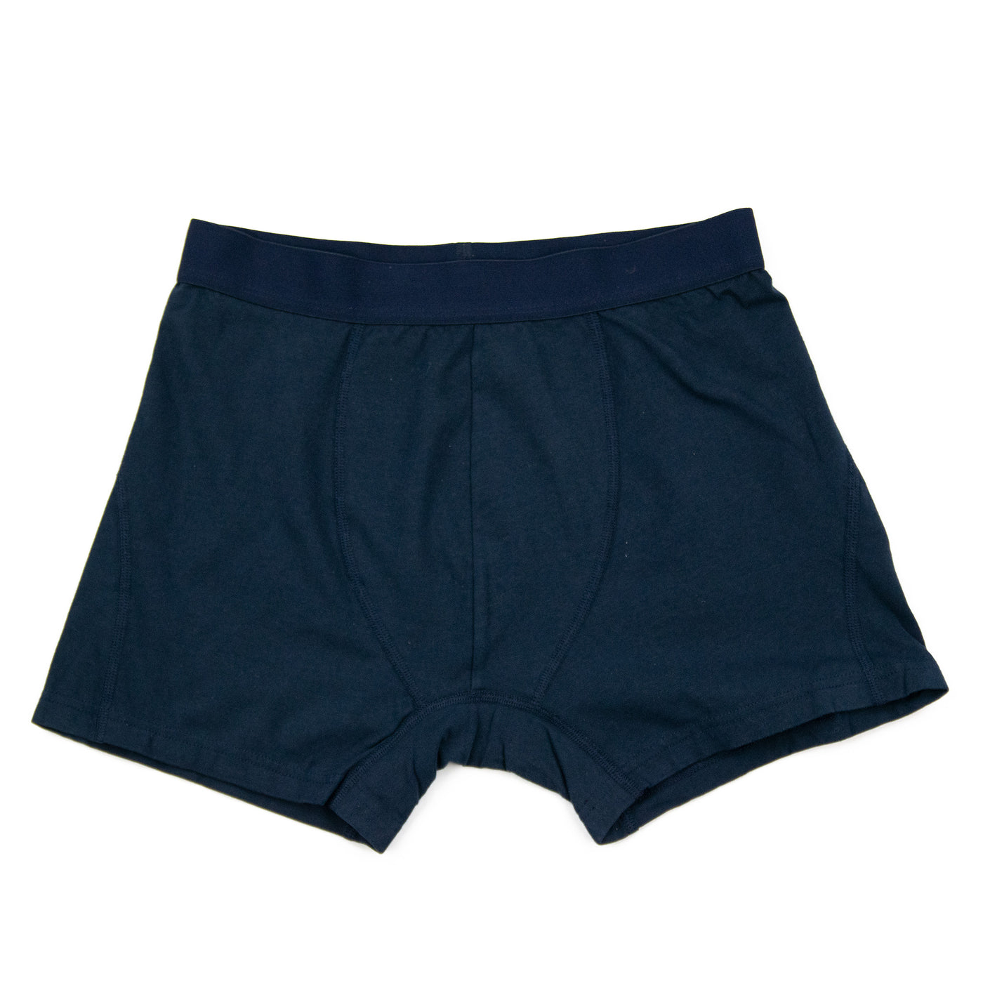 Colorful Standard Organic Cotton Boxer Shorts Navy Blue FRONT