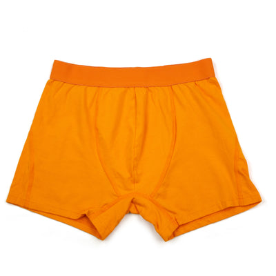 Colorful Standard Organic Cotton Boxer Shorts Sunny Orange FRONT
