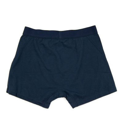 Colorful Standard Organic Cotton Boxer Shorts Navy Blue BACK