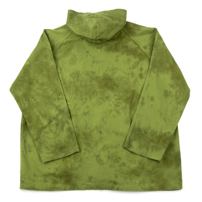 TSPTR Poncho Jacket Tie Dye Green Back