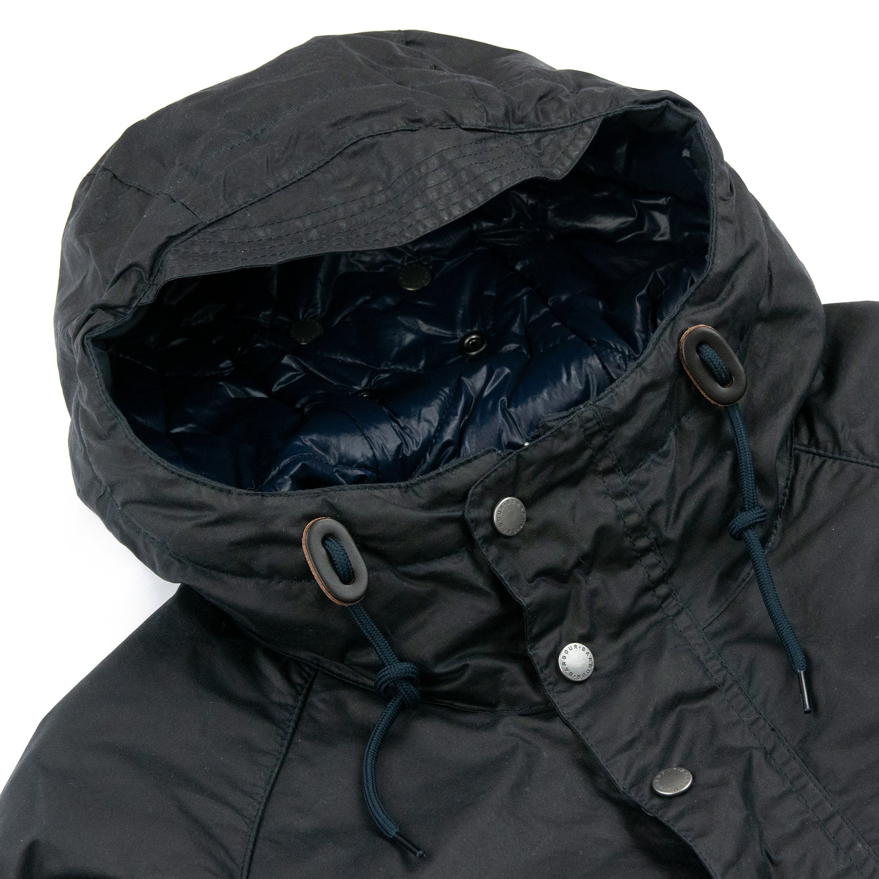 Barbour White Label Nagoya Overhead Wax Cotton Smock Navy Blue – COMMON ...