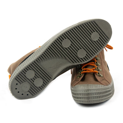 Novesta Hiker Star Dribble Trampky Brown / Grey / Orange SOLE