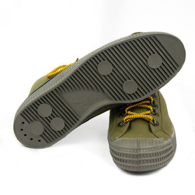 Novesta Star Dribble Trampky Hiker Military Green / Grey / Yellow SOLE