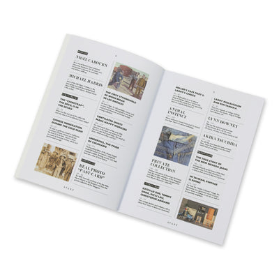 Avant Magazine Volume 2 Anthology Of American Workwear CONTENTS PAGE