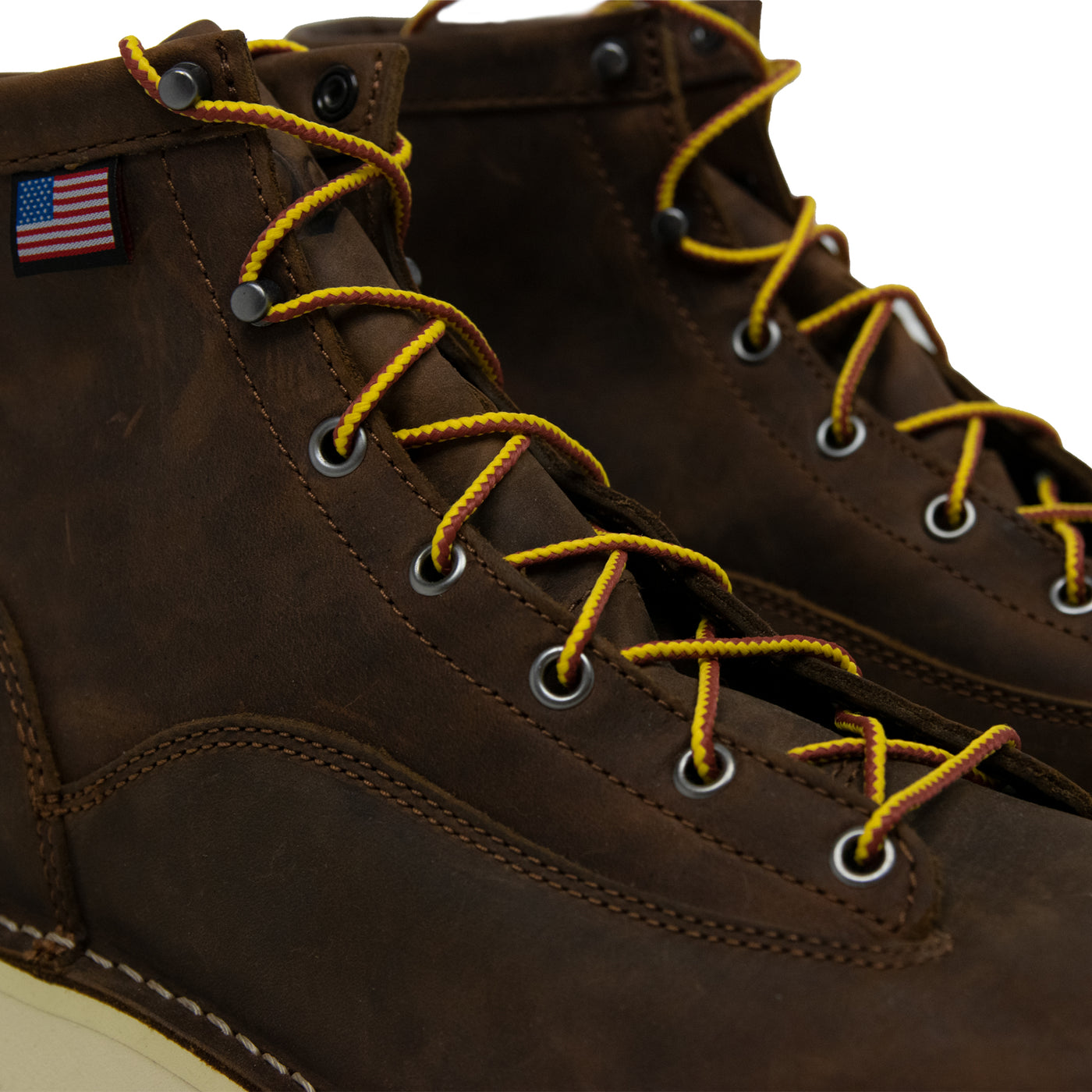 Danner Bull Run Boots 6"Brown 1555218 LACES
