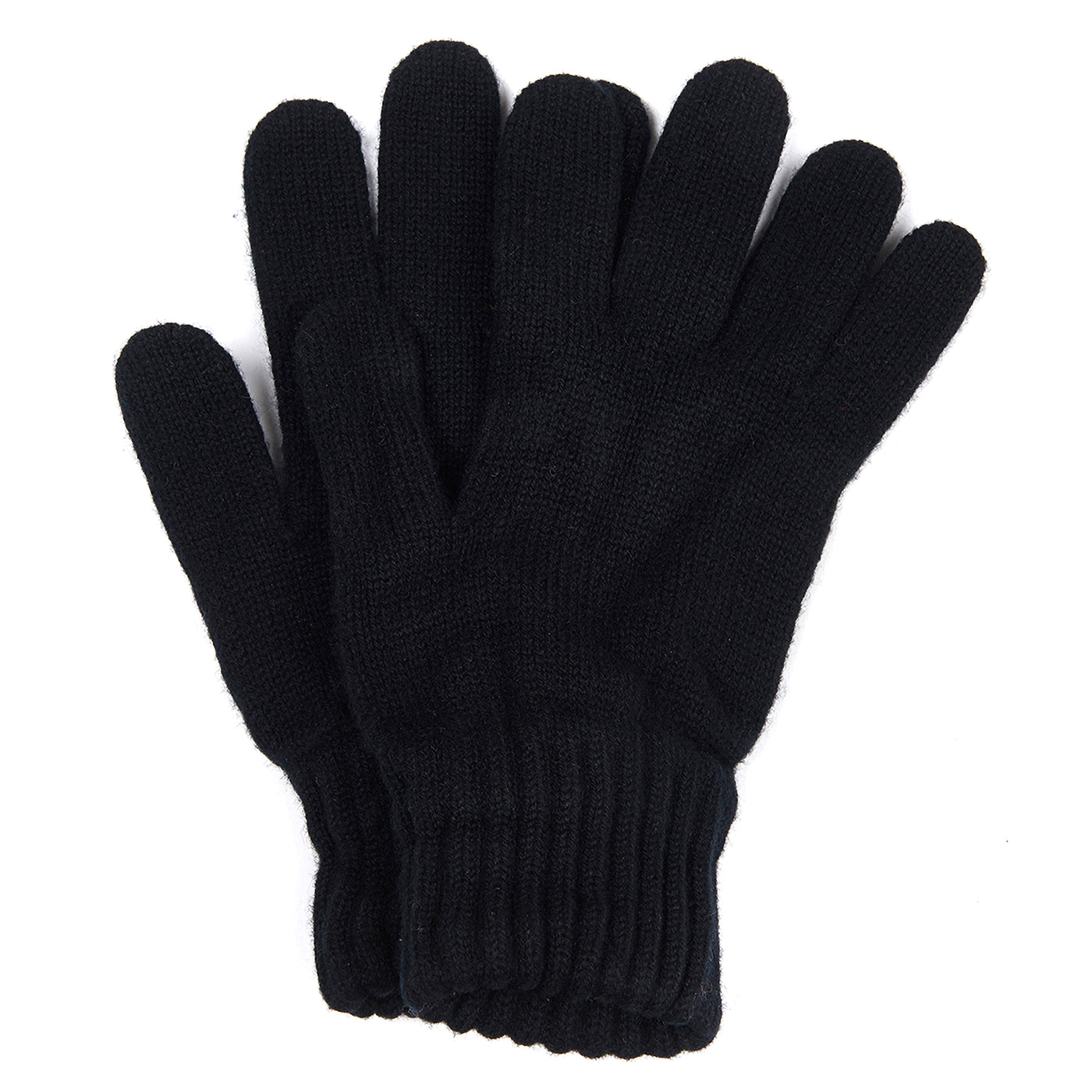 Barbour Lambswool Gloves Black Pair