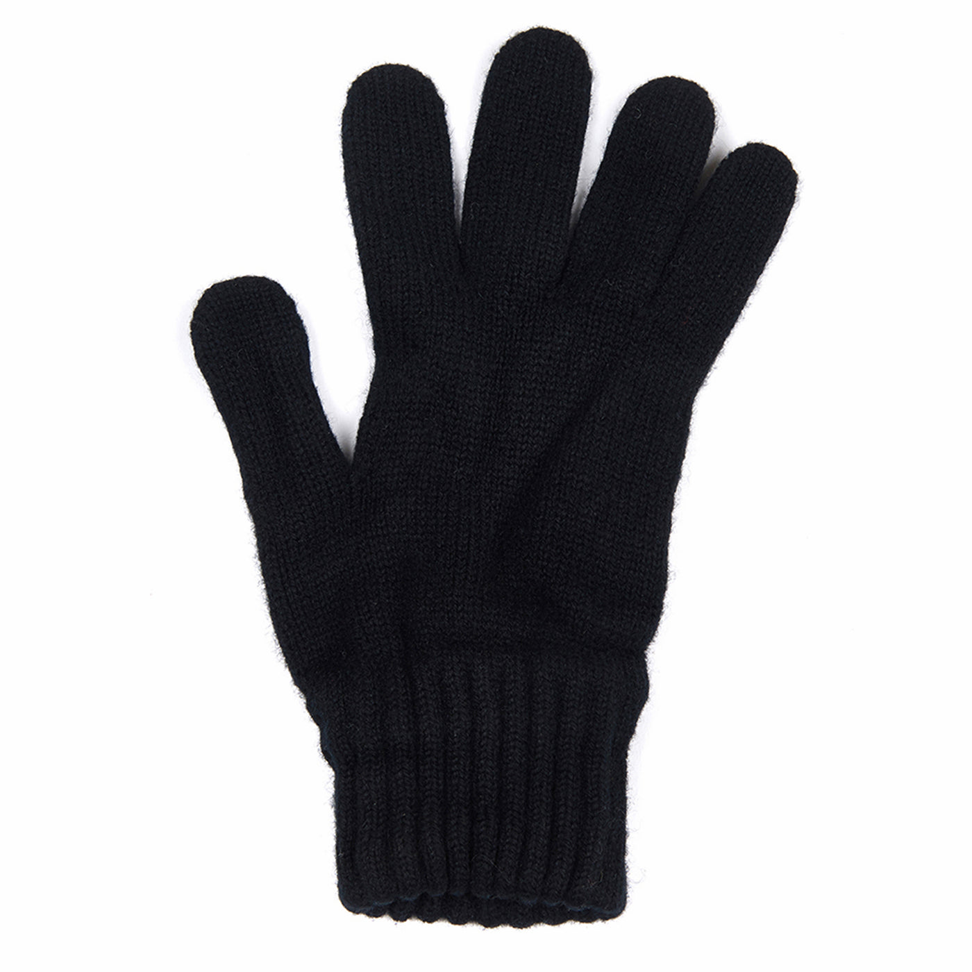Barbour Lambswool Gloves Black Single