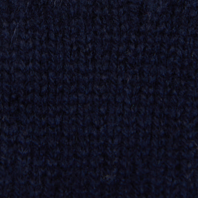 Barbour Lambswool Gloves Navy Detail