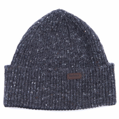 Barbour Lowerfell Beanie Charcoal Front