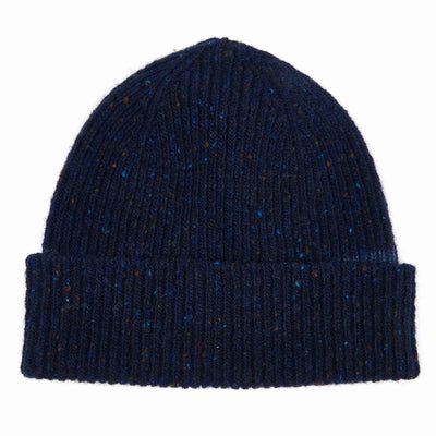Barbour Lowerfell Beanie Navy Back