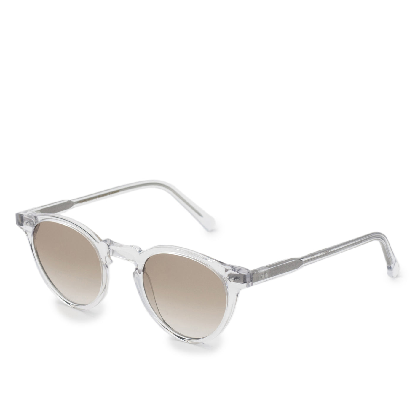 Monokel Forest Crystal Sunglasses Gradient Brown Solid Lens side