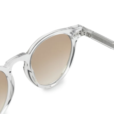 Monokel Forest Crystal Sunglasses Gradient Brown Solid Lens detail