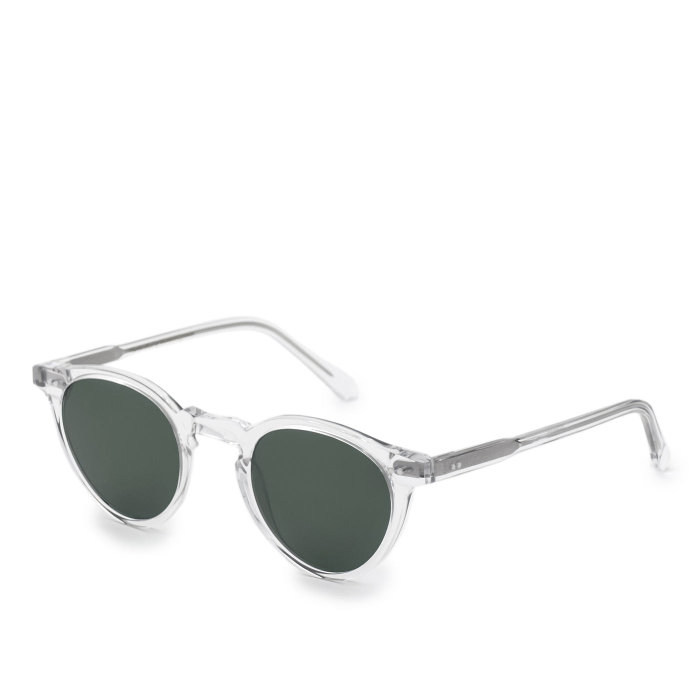 Monokel Forest Crystal Sunglasses Green Solid Lens side