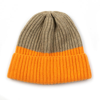 TSPTR Zuma Knit Hat Orange / Tan FULL 