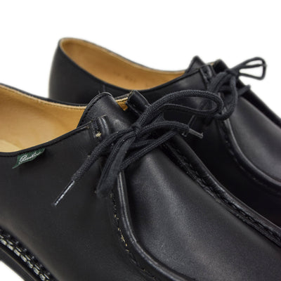Paraboot Michael Marche II Lis Noir Lace Up Leather Derby Shoe laces
