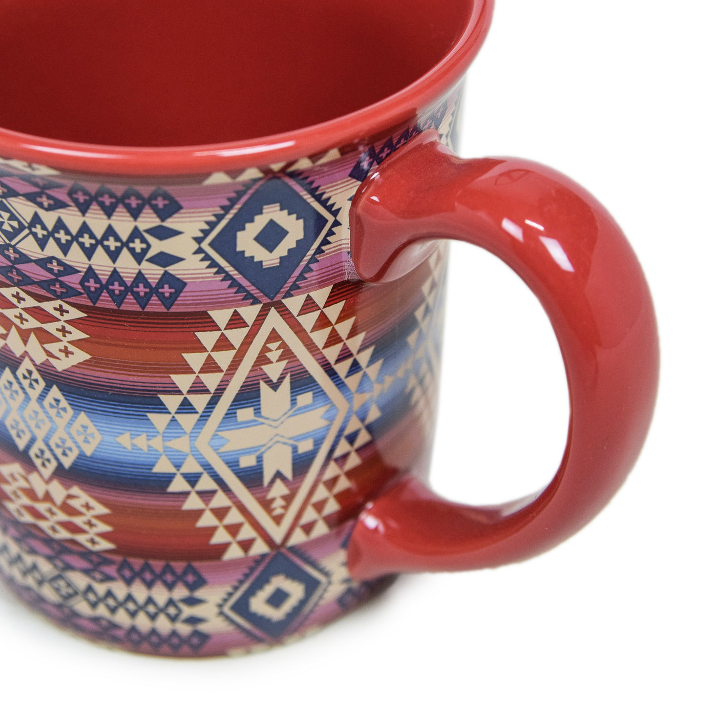 Pendleton 18oz Canyonlands Ceramic Coffee Mug Desert Sky detail
