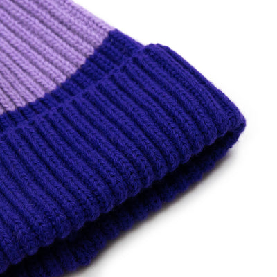 TSPTR Zuma Knit Hat Lilac / Blue DETAILS